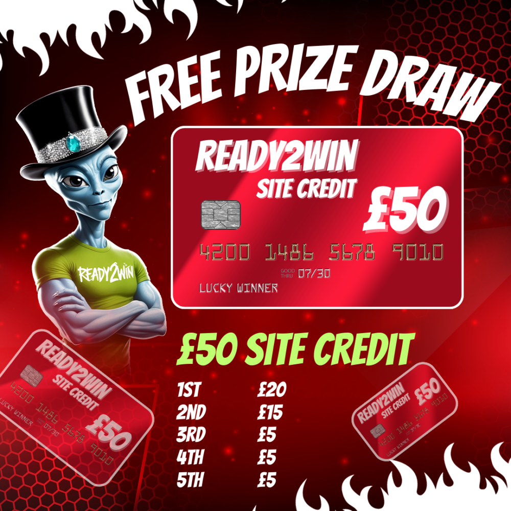 £50 Site Credits FREE PRIZE DRAW (#30)