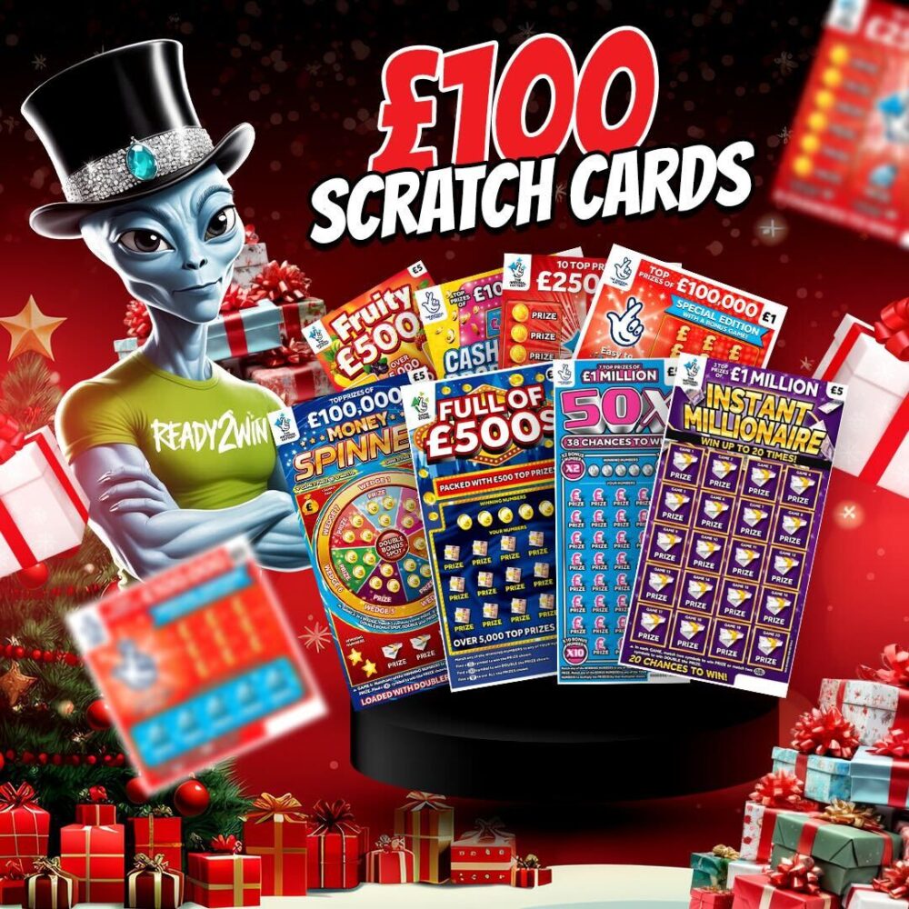 £100 Worth of Scratch Cards +Instant Win (#31)