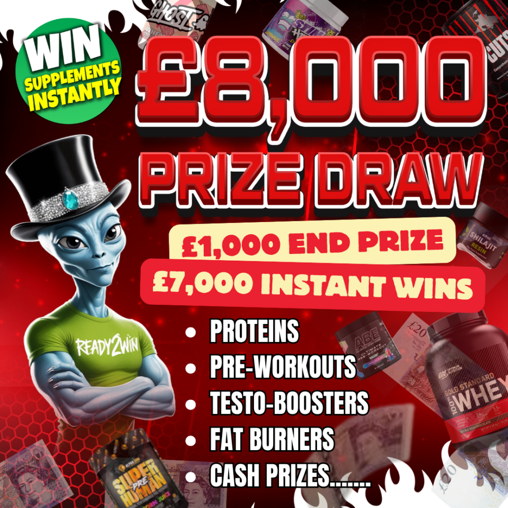 £1000 CASH - £7000 INSTANT WINS