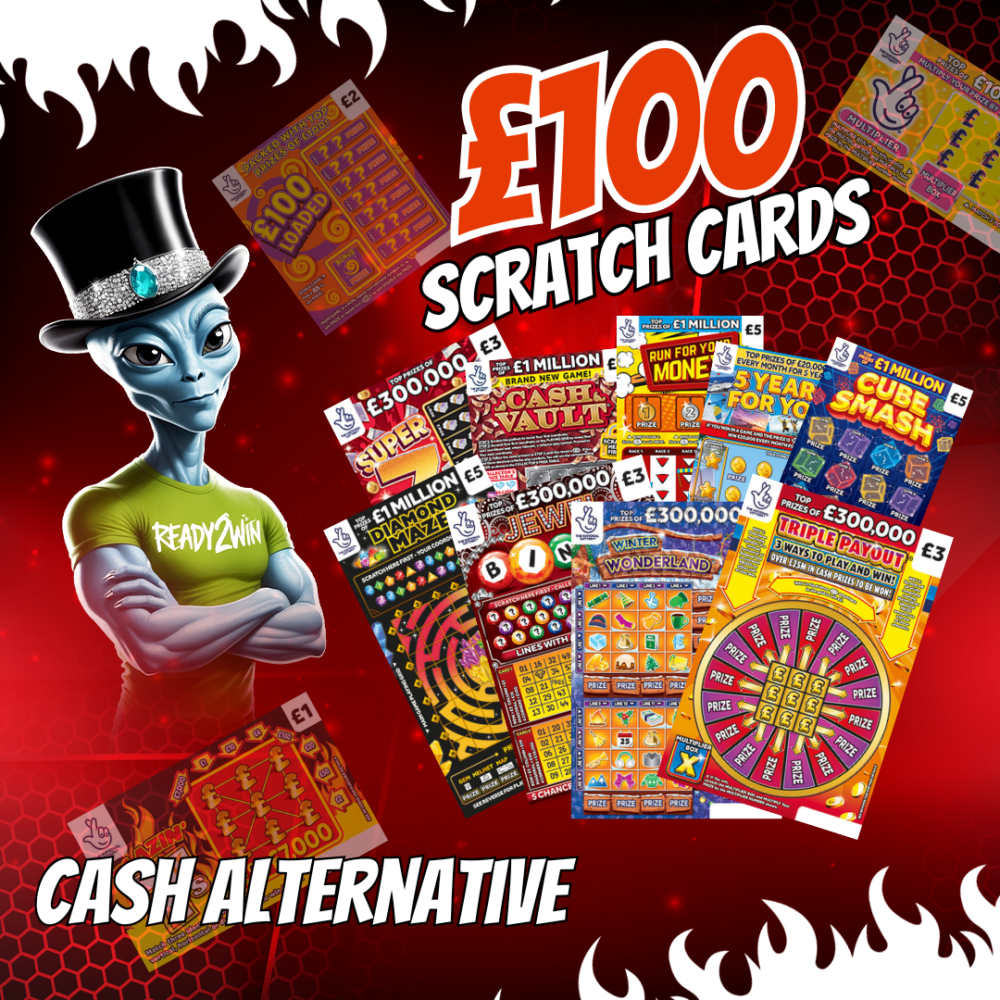 £100 Worth of Scratch Cards +Instant Win (#33)